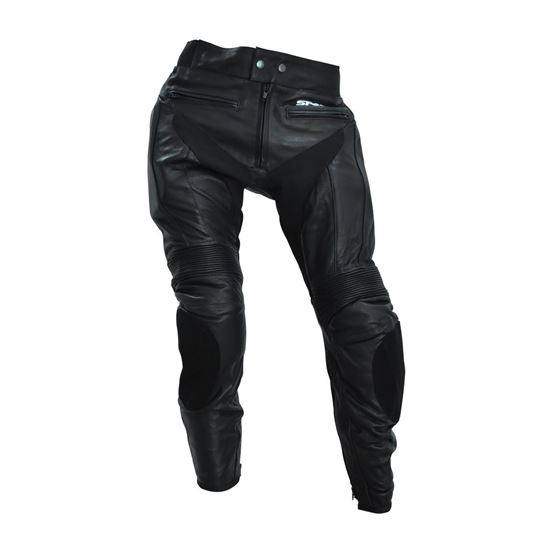 Pantalón de piel caballero, negro – KromtekStore