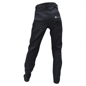 Pantalon de mezclilla para caballero con protecciones